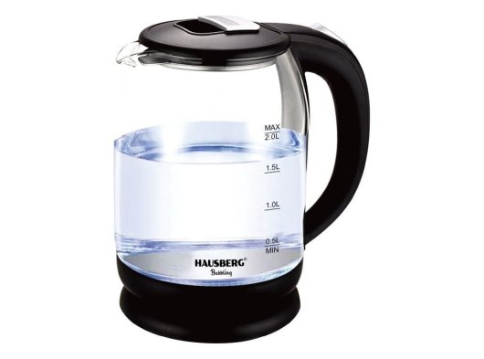 Hausberg HB-3616 camlı elektrikli su ısıtıcı