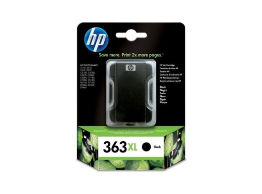 HP C8719E 363XL Orijinal Mürekkep Kartuşu, Siyah