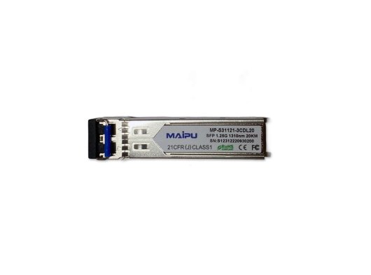 Maipu MP-S31121-3CDL20 1.25G SFP Modül 1310nm 20Km LC DDM Single-Mode
