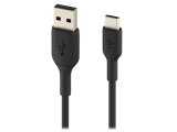 Belkin USB to USB Type C 3m Şarj Kablosu, Siyah