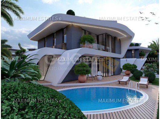 Lapta’da Uzun Dönem Kiralık Lüks 4+1 Villa