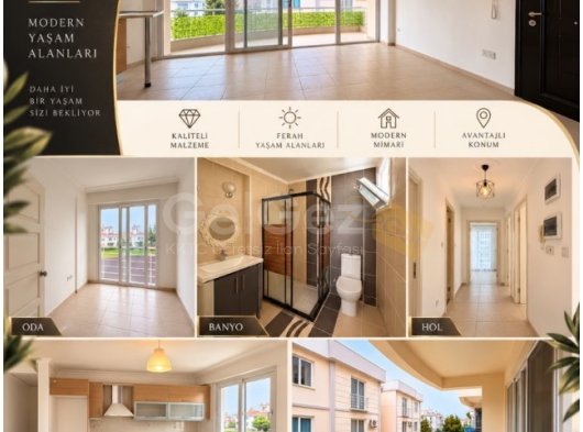 Girne Alsancak'ta Doğa Manzaralı Eşyalı Daire - Kaçırmayın!