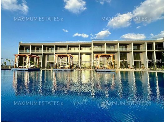 Lapta’da Uzun Dönem Kiralık Modern 1+1 Daire