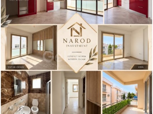 Lefkoşa Gönyeli'de Satılık 80 m² Doğa Manzaralı 2+1 Daire