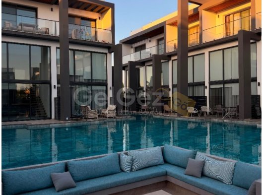 İskele merkezde sıfır lüks loft daire 1+1