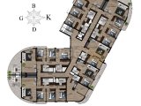 Lefkoşa Gönyeli'de Satılık Modern 2+1 Daire