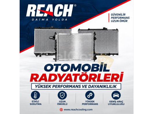 REACH marka radyatörler stoklarımızda.