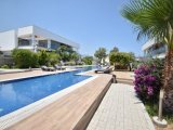 Girne Alsancak'ta Milli Parka Yakın Konumda Greenpark Sitesinde Ortak Havuzlu Özel Bahçe Katı 2+1 Kiralık Daire (6 aylık peşin ödemeli)