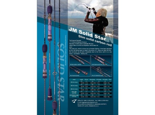 JM Solid Star Jigging Kamışı 6'0