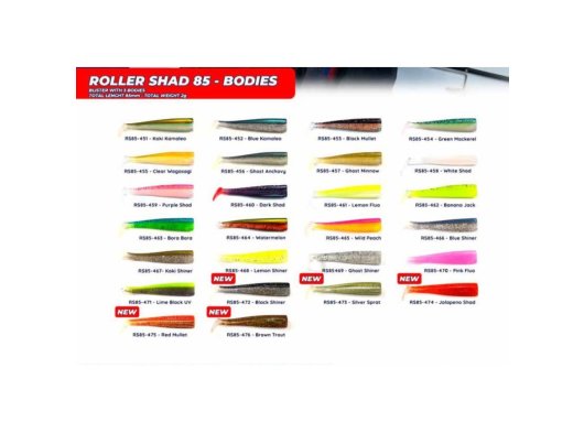 Roller Shad 85 3x Yedek Gövde