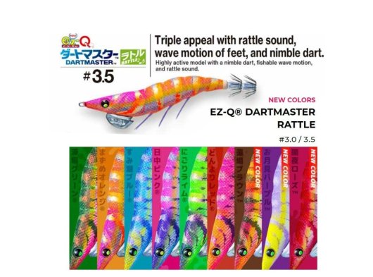 DUEL A1741 EZ -Q Dartmaster Rattle 3.0 Kalamar Zokası