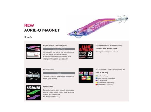 Yo-Zuri A1818 EG.A-Q MAGNET SS 3.5