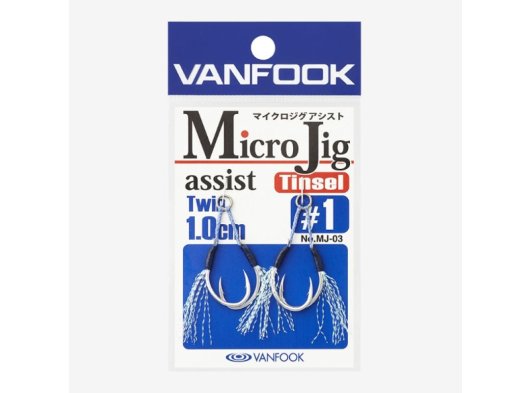 VANFOOK MJ-03 MICRO JIG ASSIT TWIN 1.0cm TINSEL 1 (2li paket)