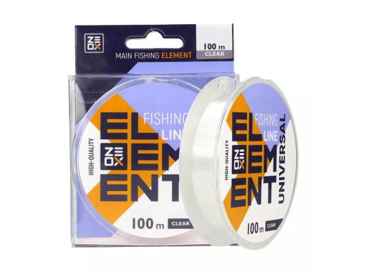 Zeox Nylon Line Element Universal 100m Clear