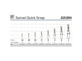 Zeox Swivel 221BN Fırdöndülü Kolay Klips