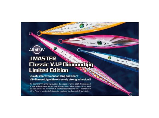 2025 JM Classic V.I.P Diamond jig 250g Kısa