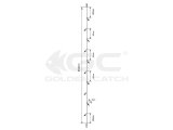 Golden Catch Aji Sabiki FS1010 №8 Natural(10 iğneli) Çapari