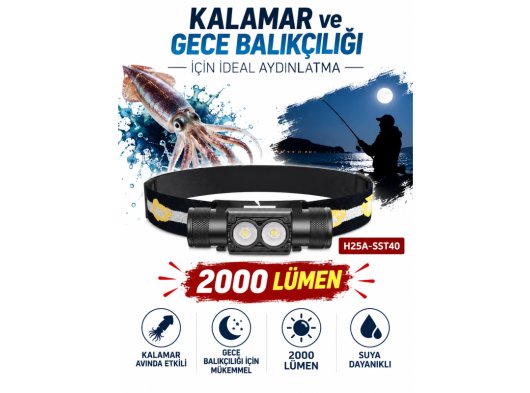 20W 47G 2000LMN Kafa Lambası