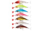 Ikatere Wei Glow Kuşaklı 7cm 11.4g Maket Balık