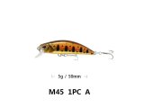 Ikatere 5cm 5g Minnow Sinking Maket Balık