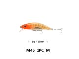 Ikatere 5cm 5g Minnow Sinking Maket Balık