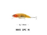 Ikatere 5cm 5g Minnow Sinking Maket Balık
