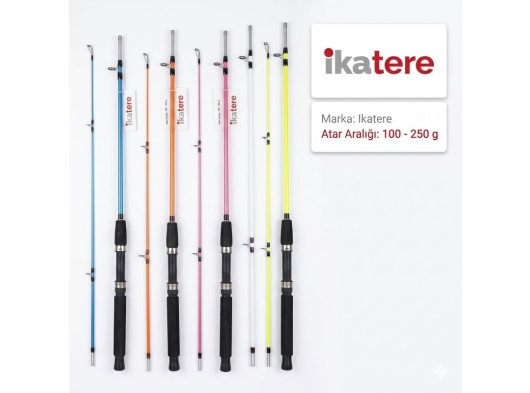 Ikatere 2.7m 100-250g Atarlı Fiber Kamış