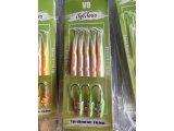 Ikatere V8 8cm 5.5g Silikon Yem (3 Adet Jighead İçerir)
