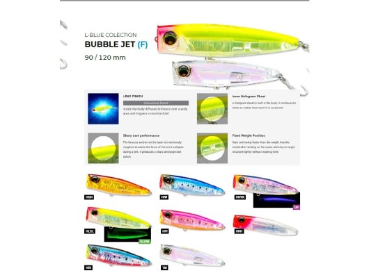 DUEL F1229 L-BLUE COLECTION BUBBLE JET (F)