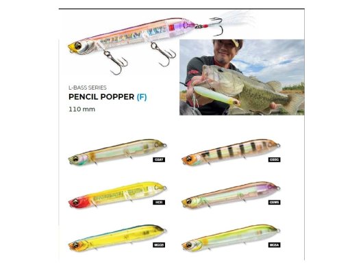 F1237 L-BASS SERIES PENCIL POPPER 110F