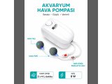 2*4L/Min 8w Güç Hava Pompası
