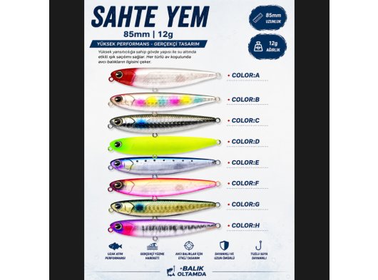 85mm/12g Su Üstü Pencil Maket