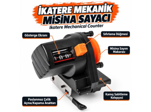 İkatere Mekanik İp ve Misina Sayacı