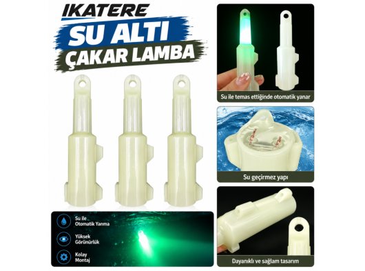 Ikatere Su Altı Çakar Lamba