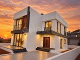Yeni İnşa, Doğa Manzaralı 3+1 Villa - Gazimağusa Tuzla'da Satılık