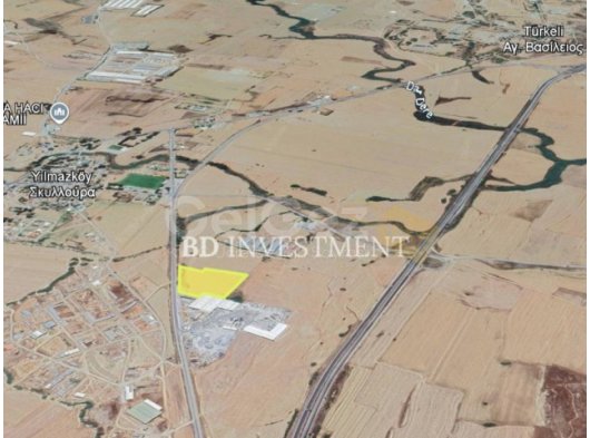Kıbrıs Lefkoşa Yılmazköy'de 12.940 m² Parselasyon Projesi Hazır Ticari Arazi